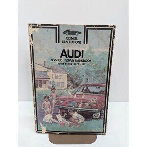 Clymer Publications Audi Service Repair Handbook Tools Series 1970-1977